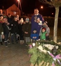 Blagoslov adventskog vijenca u župi Lupoglav